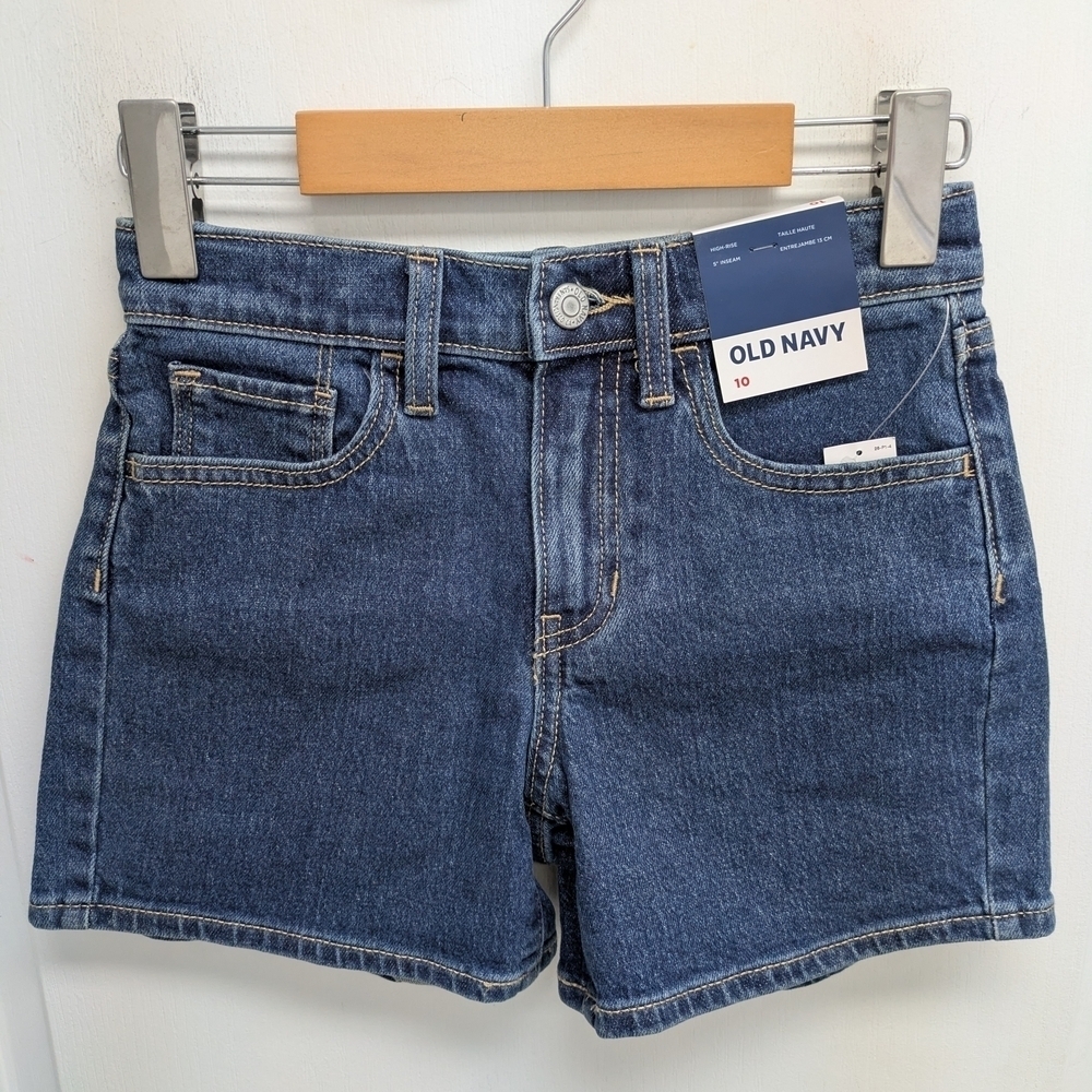 Old Navy girl denim shorts size 10